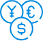 Multi-currency support icon