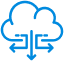 Cloud integration icon