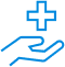 Personalized healthcare services icon