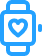 Real-time patient health and lifestyle tracking Icon