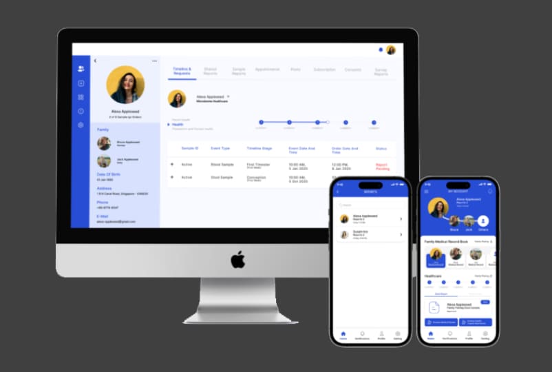Health Management Decentralized Application