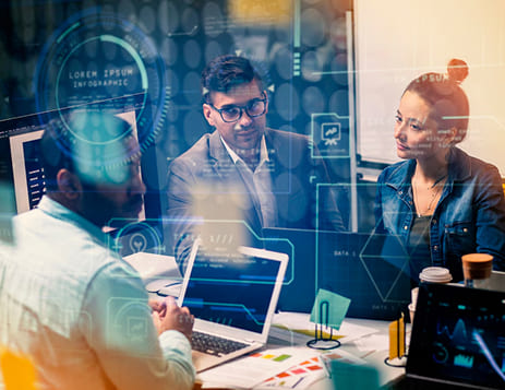 Human-AI Collaboration for Business Efficiency Image